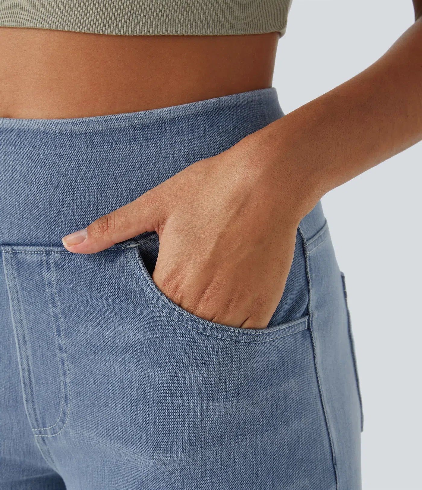 Estela | Pantalon taille haute et coupe large décontractée