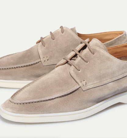 Rogelio | Mocasines para hombre con cordones y suela lisa