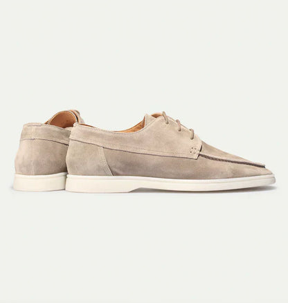 Rogelio | Mocasines para hombre con cordones y suela lisa