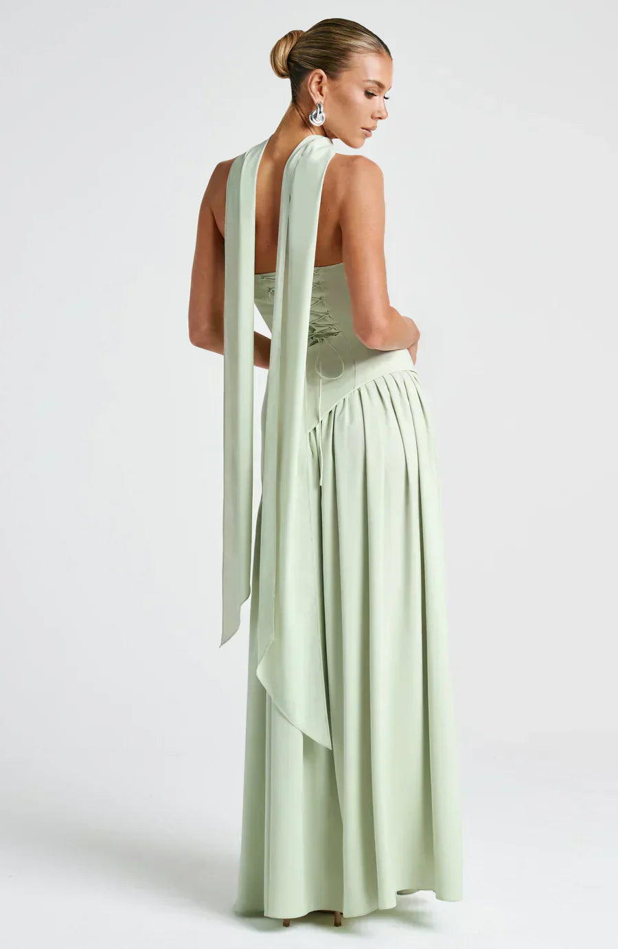 Talina | Women's Asymmetric Strapless Maxi Dress
