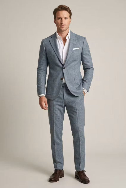Federico | Traje para hombre de dos piezas corte entallado
