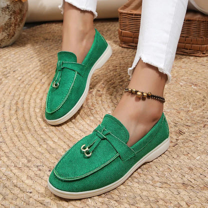 Delira | Women's slip-on moccasins with clean design