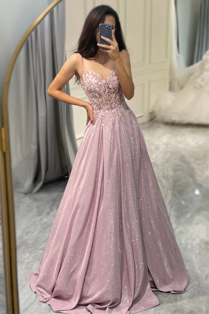 Nayra | Vestido maxi bordado elegante para fiesta