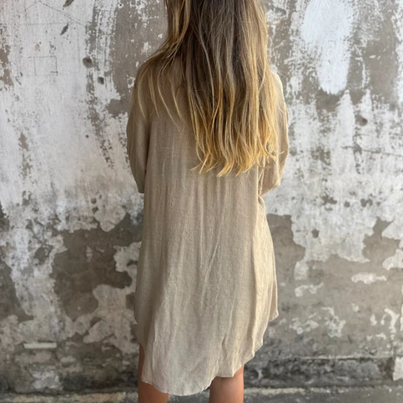Lunara | Conjunto de dos piezas para mujer con camisa y botones