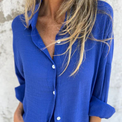 Lunara | Conjunto de dos piezas para mujer con camisa y botones
