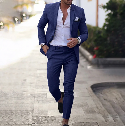 Pascual | Traje para hombre con blazer y pantalón recto