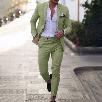 Pascual | Traje para hombre con blazer y pantalón recto