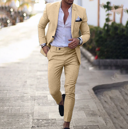Pascual | Traje para hombre con blazer y pantalón recto