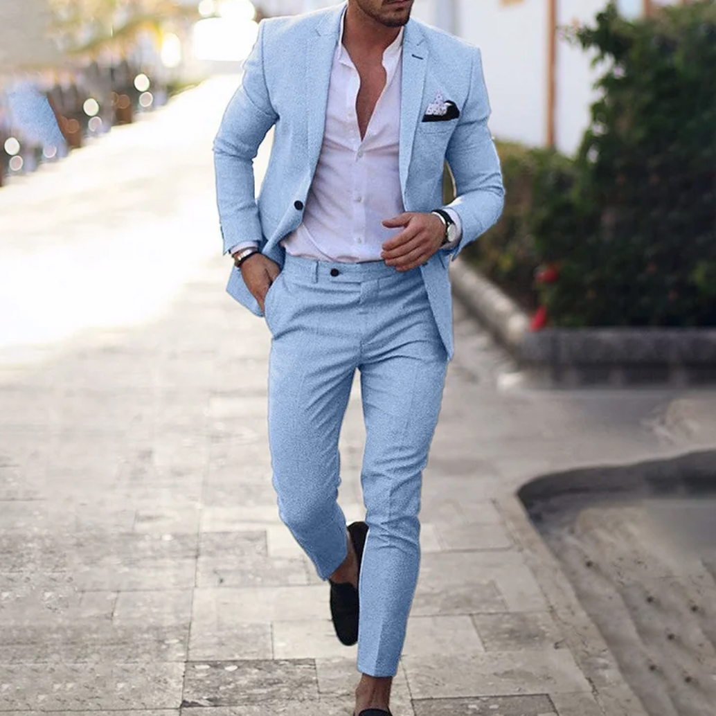 Pascual | Traje para hombre con blazer y pantalón recto