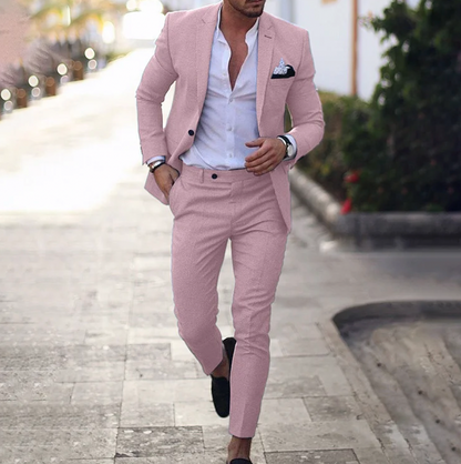 Pascual | Traje para hombre con blazer y pantalón recto